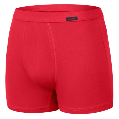 Pánske boxerky 092 Authentic plus red - CORNETTE Červená