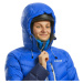 Dámska horolezecká páperová bunda Makalu modrá