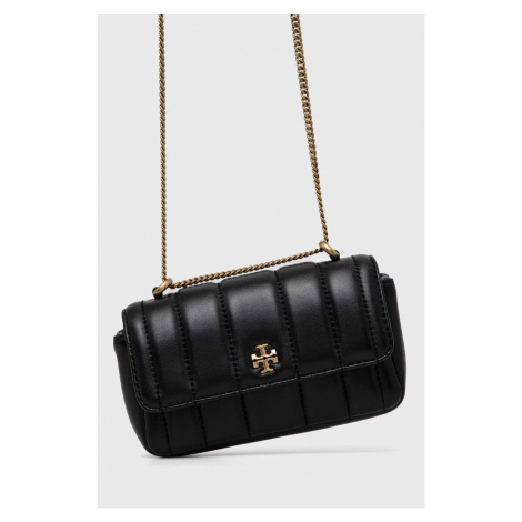 Kožená kabelka Tory Burch Kira Mini čierna farba, 142567.001