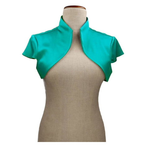 Modrá dámska bolerká