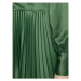 Closet London Koktejlové šaty D8571 Zelená Regular Fit
