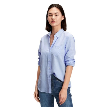 GAP V-FRCH FITTED OXFORD Dámska košeľa, svetlomodrá, veľkosť