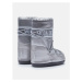 Juniorské vysoké zimné topánky MOON BOOT MB ICON GLANCE -JR-H001 SILVER