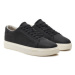 Calvin Klein Sneakersy Low Top Lace Up Lth HM0HM01516 Čierna