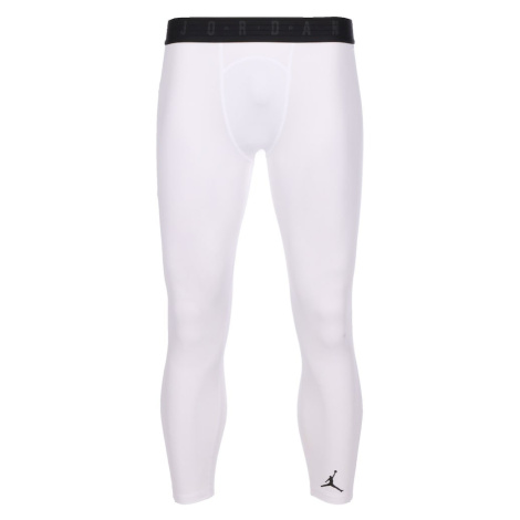 Jordan Športové nohavice  čierna / biela