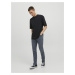 Tmavomodré pánske slim fit džínsy Jack & Jones Glenn