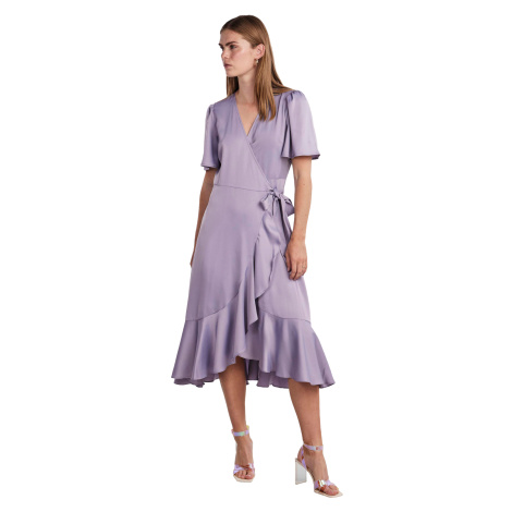 Y.A.S Dámske šaty YASTHEA Standard Fit 26028890 Lavender Aura XXL