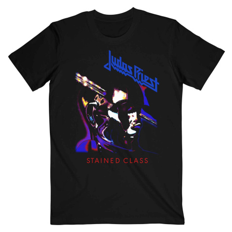 Judas Priest tričko Stained Class Purple Mixer Čierna