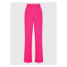 Maryley Bavlnené nohavice 22IB511/41FU Ružová Regular Fit