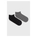 Ponožky BOSS (2-pak) pánske,šedá farba,50467730