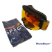 Lyžiarske okuliare RED BULL SPECT SHELTER-002, matt black red snow-orange with red Flash, SMU