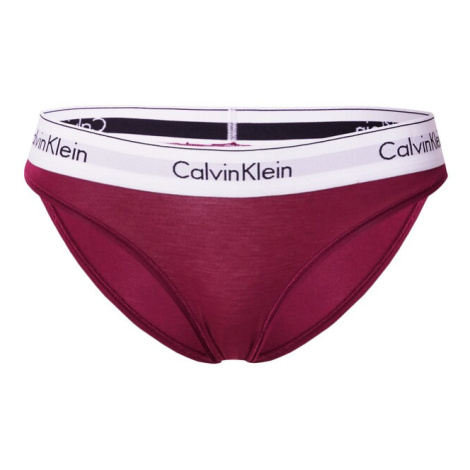 Calvin Klein Underwear Nohavičky  baklažánová / čierna / biela