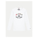 Tommy Hilfiger Blúzka Monotype Flock KB0KB08659 D Biela Regular Fit