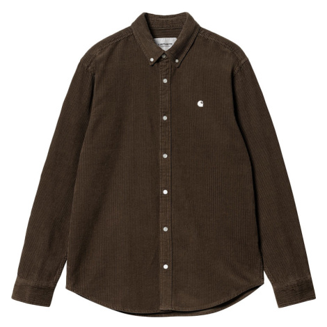 Carhartt WIP L/S Madison Fine Cord Shirt Buckeye/Wax