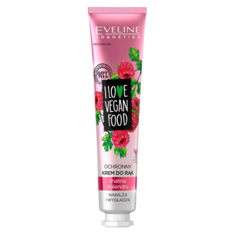 Eveline Cosmetics I Love Vegan Food hydratačný krém na ruky s vôňou malín