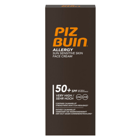 Piz Buin Allergy krém na opaľovanie 50 ml, Sun Sensitive Skin Face Cream SPF50 +