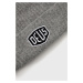Vlnená čiapka Deus Ex Machina šedá farba, z hrubej pleteniny, vlnená