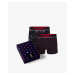 Men's boxers Stars ATLANTIC 2Pack + gift box - navy blue, navy blue