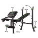 Tunturi WB40 COMPACT WIDTH WEIGHT BENCH Posilňovacia lavica, čierna, veľkosť