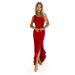 Women's long one-shoulder dress Numoco