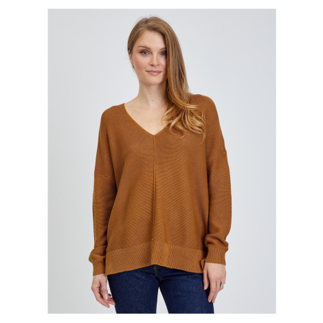 Brown Light Sweater ONLY Clara - Women