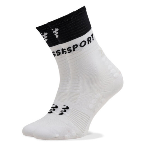 Compressport Ponožky Vysoké Unisex Mid Compression V 2.0 SQTU3540002 Biela