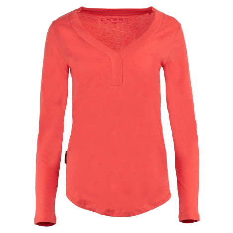 Women's T-shirt ALPINE PRO CLAUDA cayenne