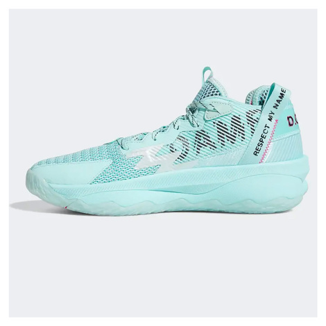 Unisex basketbalová obuv dame 8 modro-tyrkysová Adidas