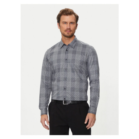 Boss Košeľa Liam 50521641 Sivá Regular Fit Hugo Boss