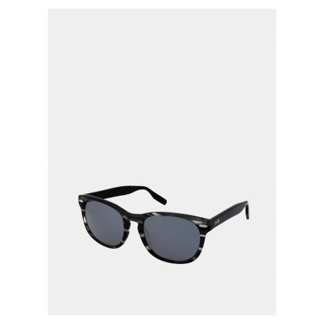 Šedo-čierne slnečné okuliare Crullé