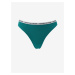 Nohavičky pre ženy Tommy Hilfiger - zelená