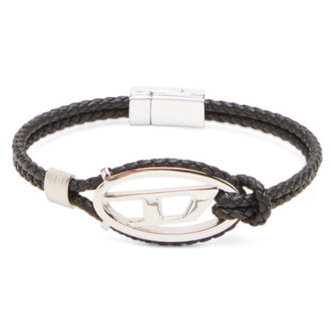Šperky Diesel A-Rope Bracelet Čierna