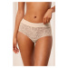 Nohavičky Triumph 10219748 Body Make-Up Illusion Lace Shorty Farba: Béžová