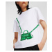 Tričko Karl Lagerfeld Karl K Cross Bag T-Shirt Biela