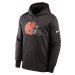 Nike Prime Logo Therma Pullover Hoodie Cleveland Browns Men's