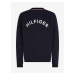 Tmavomodrá pánska mikina Tommy Hilfiger Arched Crew