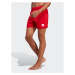 Adidas Plavecké šortky Short Length Solid Swim Shorts HT2160 Červená Regular Fit
