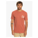 Quiksilver tričko The Oringinal Ss Tee marsala