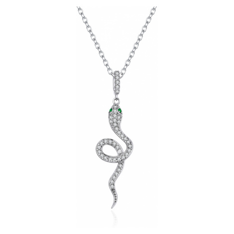 OLIVIE Strieborný náhrdelník HAD 4454
