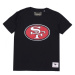 Mitchell & Ness NFL Team Logo Tee San Francisco M 49ERSS BMTRINTL1053-SF4BLCK Tričko