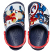 Chlapčenské kroksy (rekreačná obuv) CROCS Crocs FL Avengers Patch Clog K navy