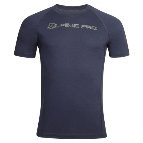 Alpine Pro Merin 3 Pánske funkčné tričko - merino MTST476 mood indigo