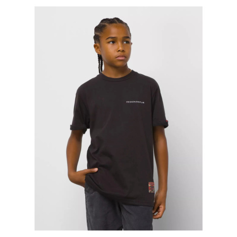 Čierne detské tričko VANS Hopper