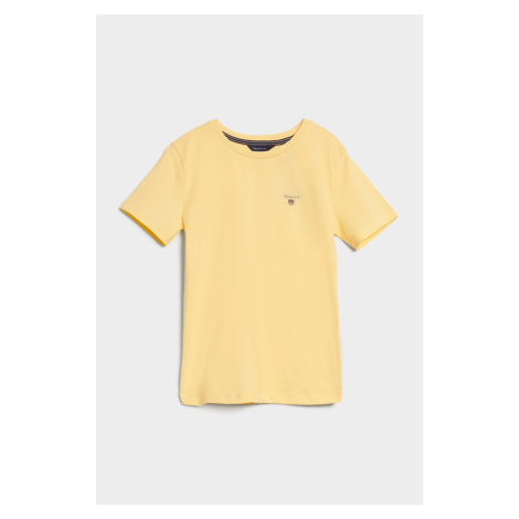 TRIČKO GANT THE ORIGINAL SS T-SHIRT LEMON