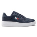 Tommy Jeans Sneakersy Retro Basket EM0EM00955 Tmavomodrá