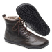 Barefoot zimná obuv Zaqq - QUINTIC Winter Brogue Brown
