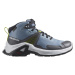 Salomon X RAISE MID GTX J Detská outdoorová obuv, modrá, veľkosť