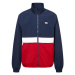 Tommy Jeans Prechodná bunda 'Essential'  námornícka modrá / červená / biela