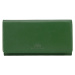 Dámska horizontálna peňaženka z hladkej kože 14-1-903-L0