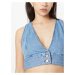 LEVI'S ® Top 'Raine Denim Crop Top'  modrá denim